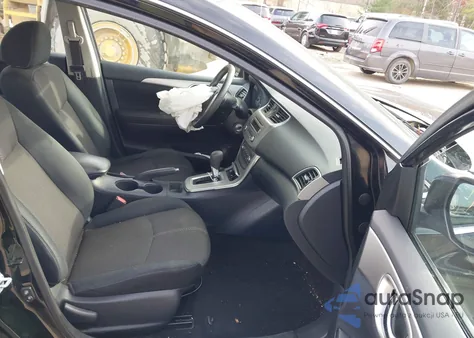 2014 Nissan Sentra S из США, поврежденный, VIN 3N1AB7AP7EY319236